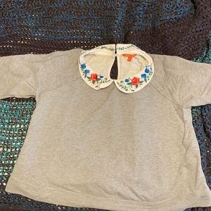 ModCloth Peter-pan collar sweatshirt